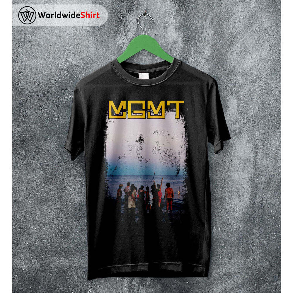 MGMT Oracular Spectacular Tour Rock Band Music Graphic T-Shirt